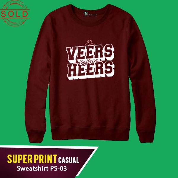 Super Print Casual Sweatshirt PS-03